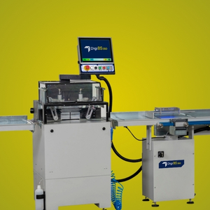 DigiBS 350 – Fierăstrău pentru debitarea baghetelor din ALUMINIU cu unghi de tăiere variabil (20°–160°)